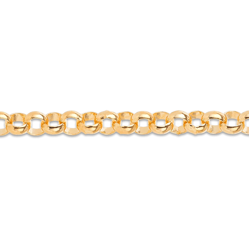 50cm Belcher Chain in 9ct Yellow Gold - Image 2