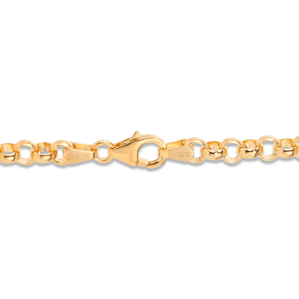 50cm Belcher Chain in 9ct Yellow Gold - Image 3