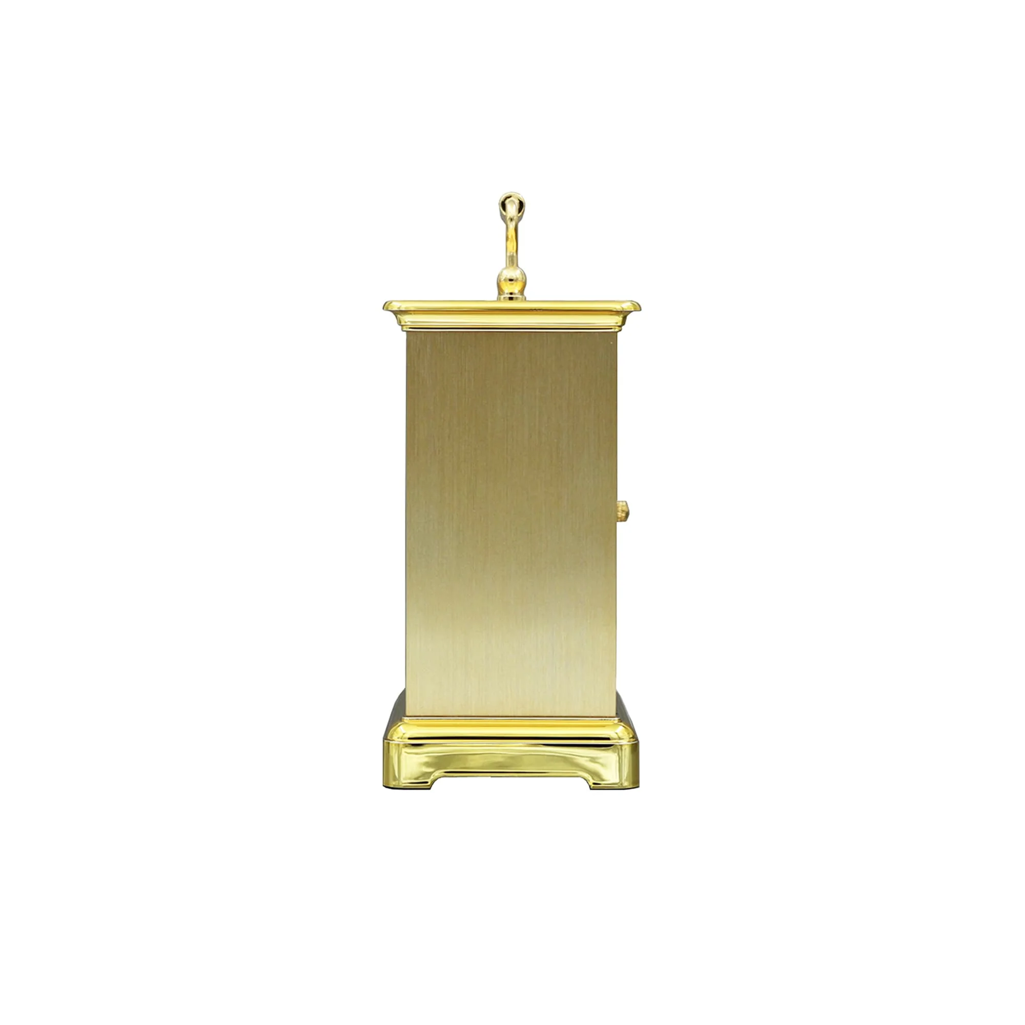 Seiko Rectangular White Quartz Table Clock QHE093-G - Image 3