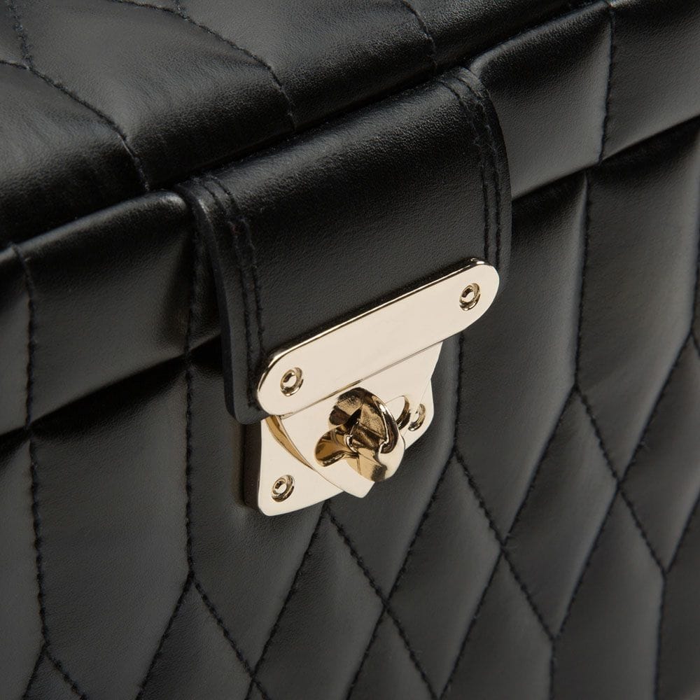 Wolf Caroline Medium Jewellery Case Black 329771 - Image 3