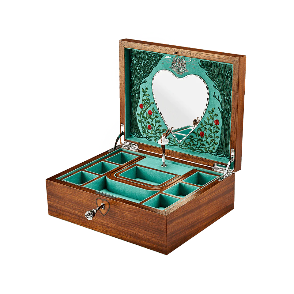 Wolf Sleeping Beauty Jewellery Box