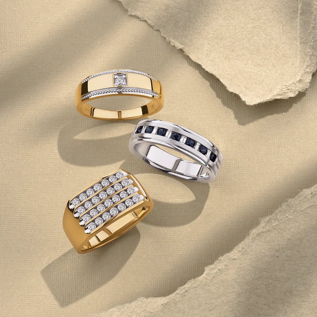 Sapphire & Diamond Ring in 9ct White Gold - Image 2