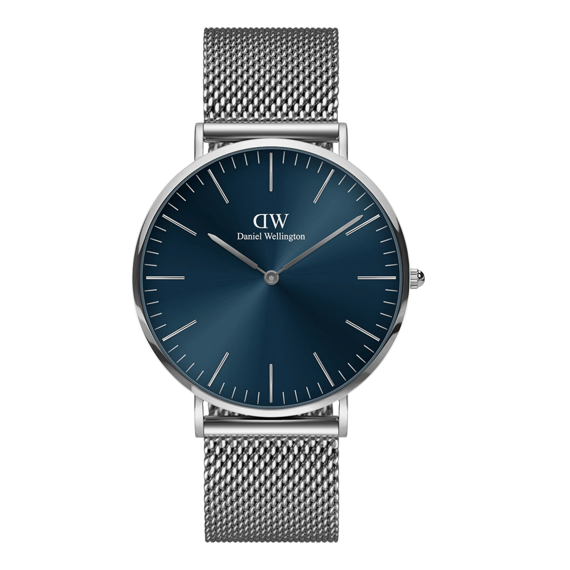 Daniel Wellington Classic 40mm Sterling Silver Arctic Watch