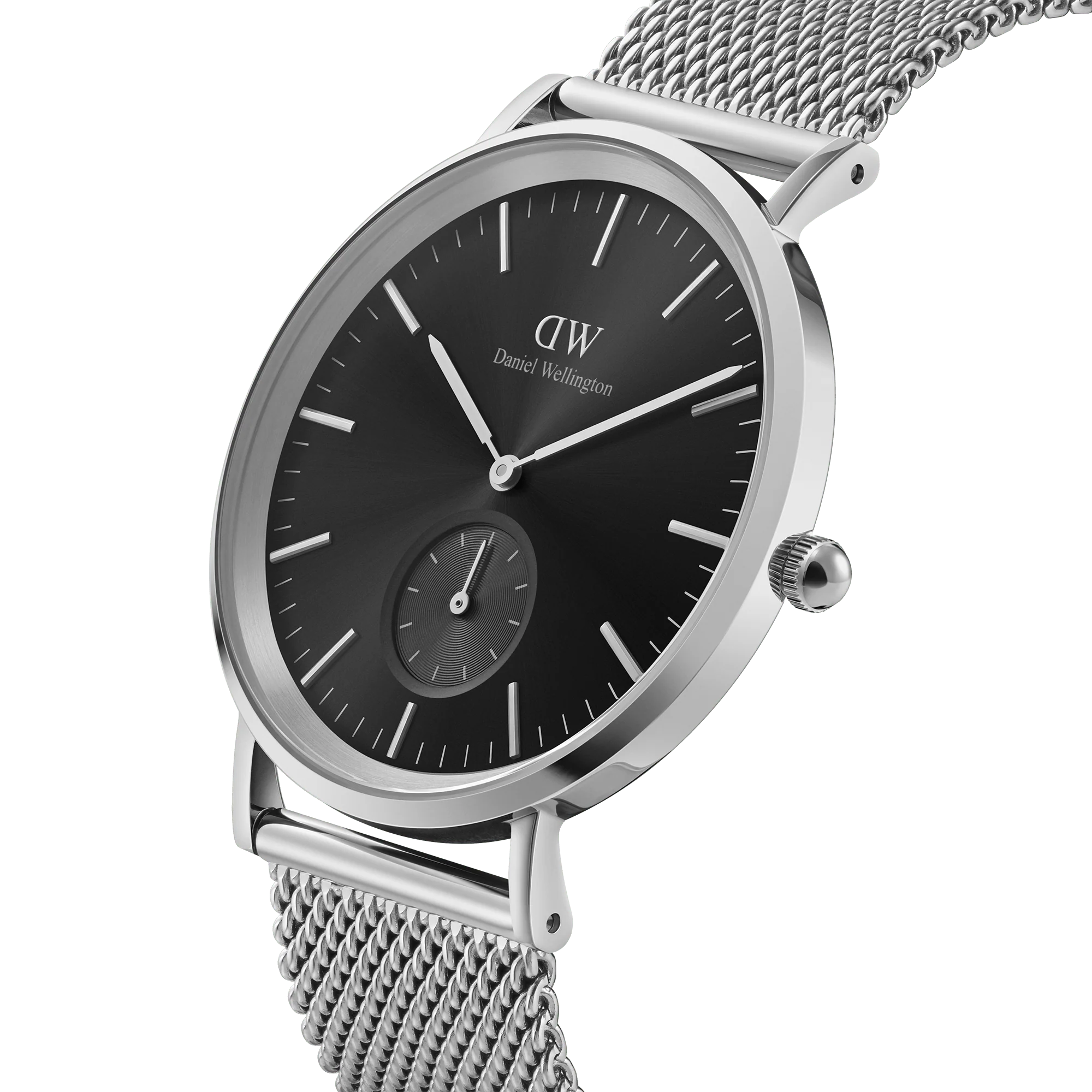 Daniel Wellington Classic Multi-Eye 40 Sterling S Onyx Watch - Image 3