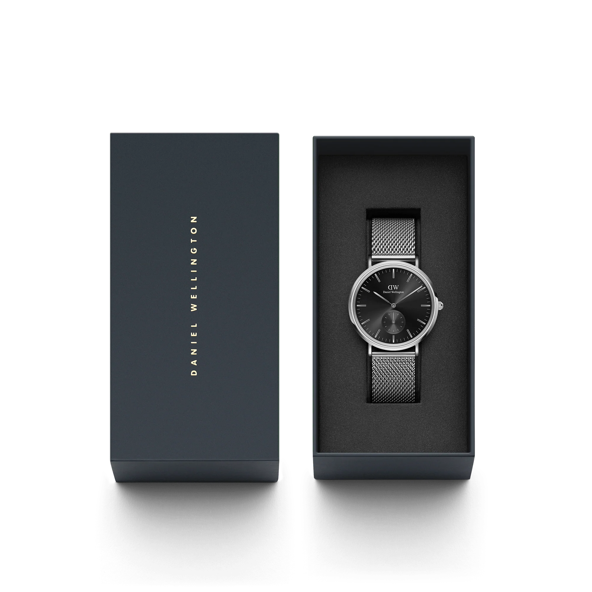 Daniel Wellington Classic Multi-Eye 40 Sterling S Onyx Watch - Image 5