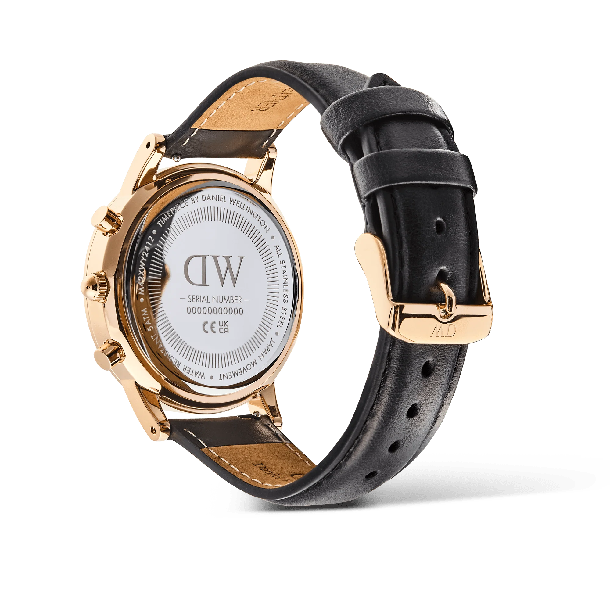 Daniel Wellington Iconic Chronograph Sheffield Arctic Panda Rose Gold - Image 4