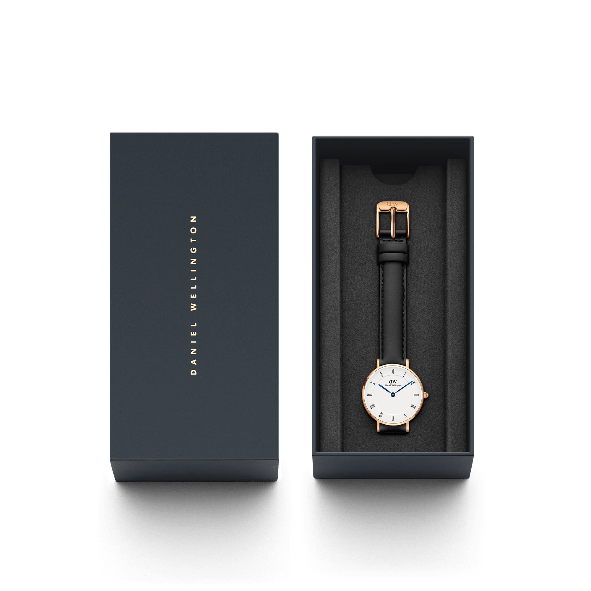 Daniel Wellington Petite Roman Numerals 28 Sheffield RG White Watch - Image 5