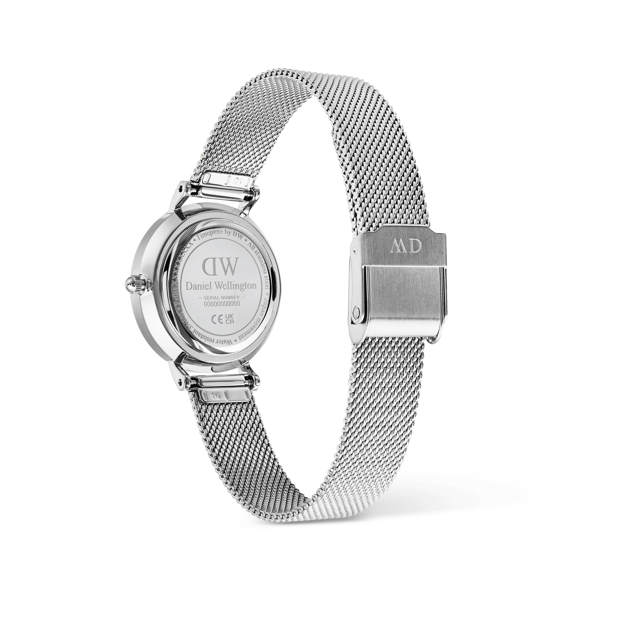 Daniel Wellington Petite Roman Numerals Date Silver - Image 5