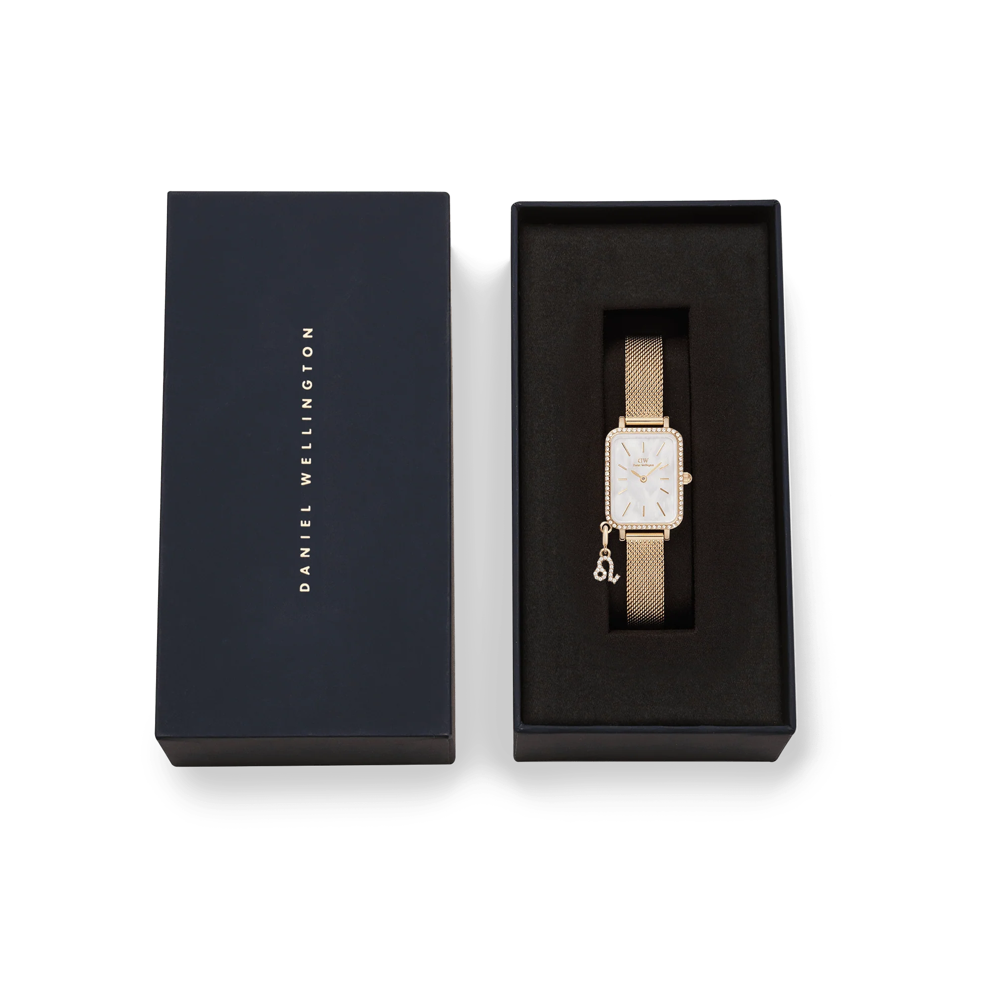 Daniel Wellington Quadro Crystal Zodiac Evergold Watch - Image 7