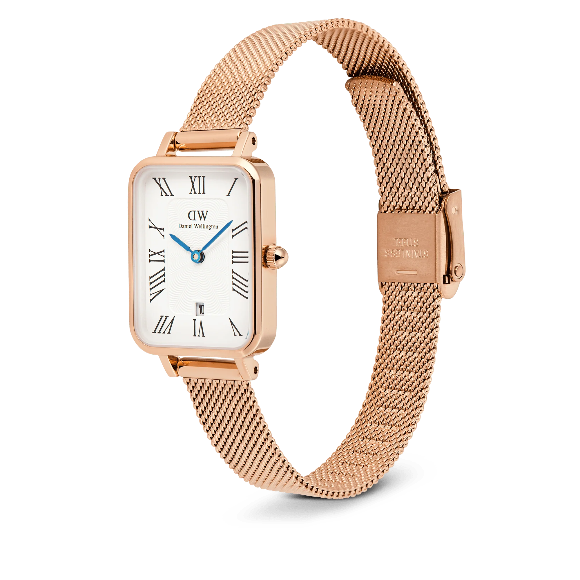 Daniel Wellington Quadro Melrose Roman Numerals Date - Image 4