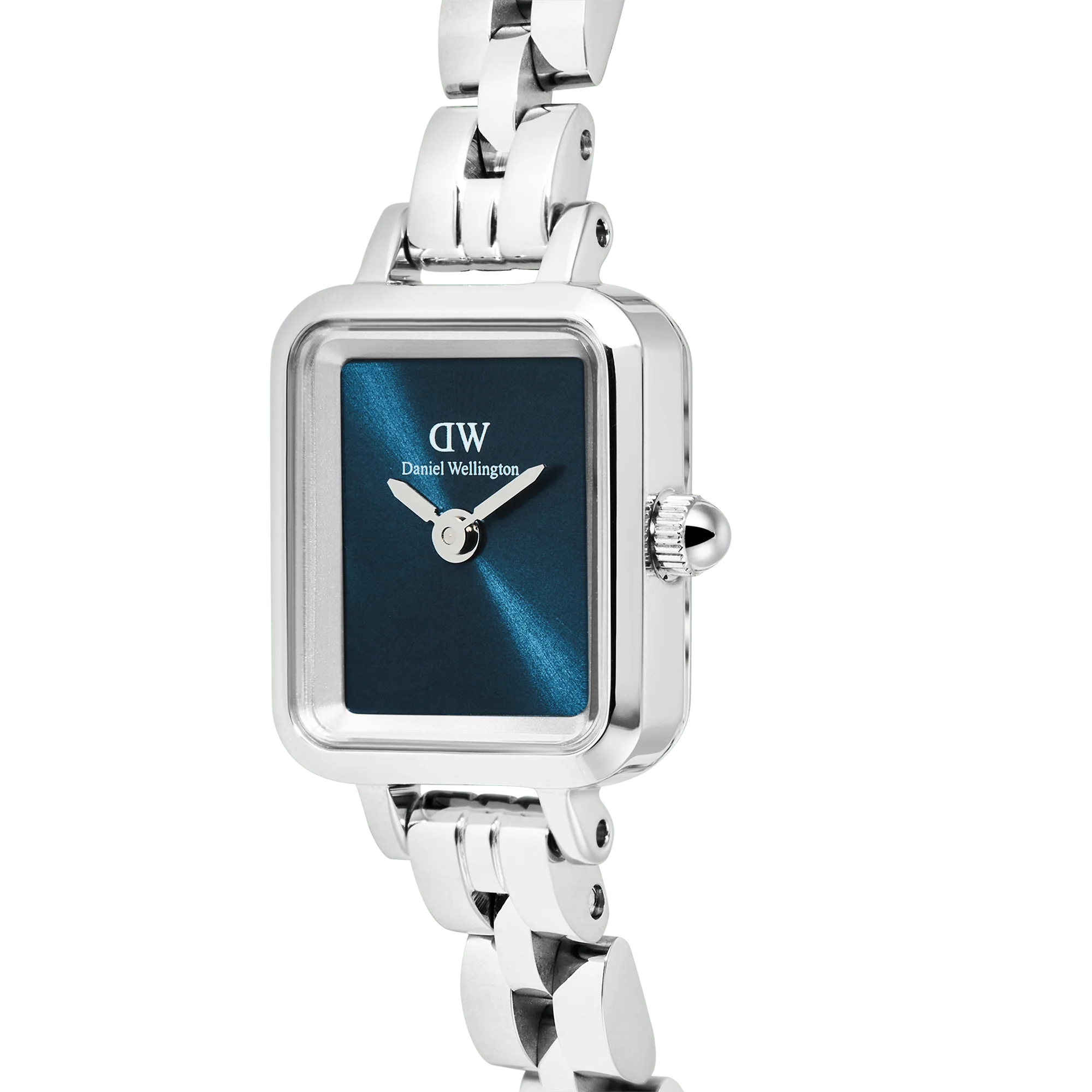 Daniel Wellington Quadro Mini Arch 3-link Arctic Sunray Silver - Image 4
