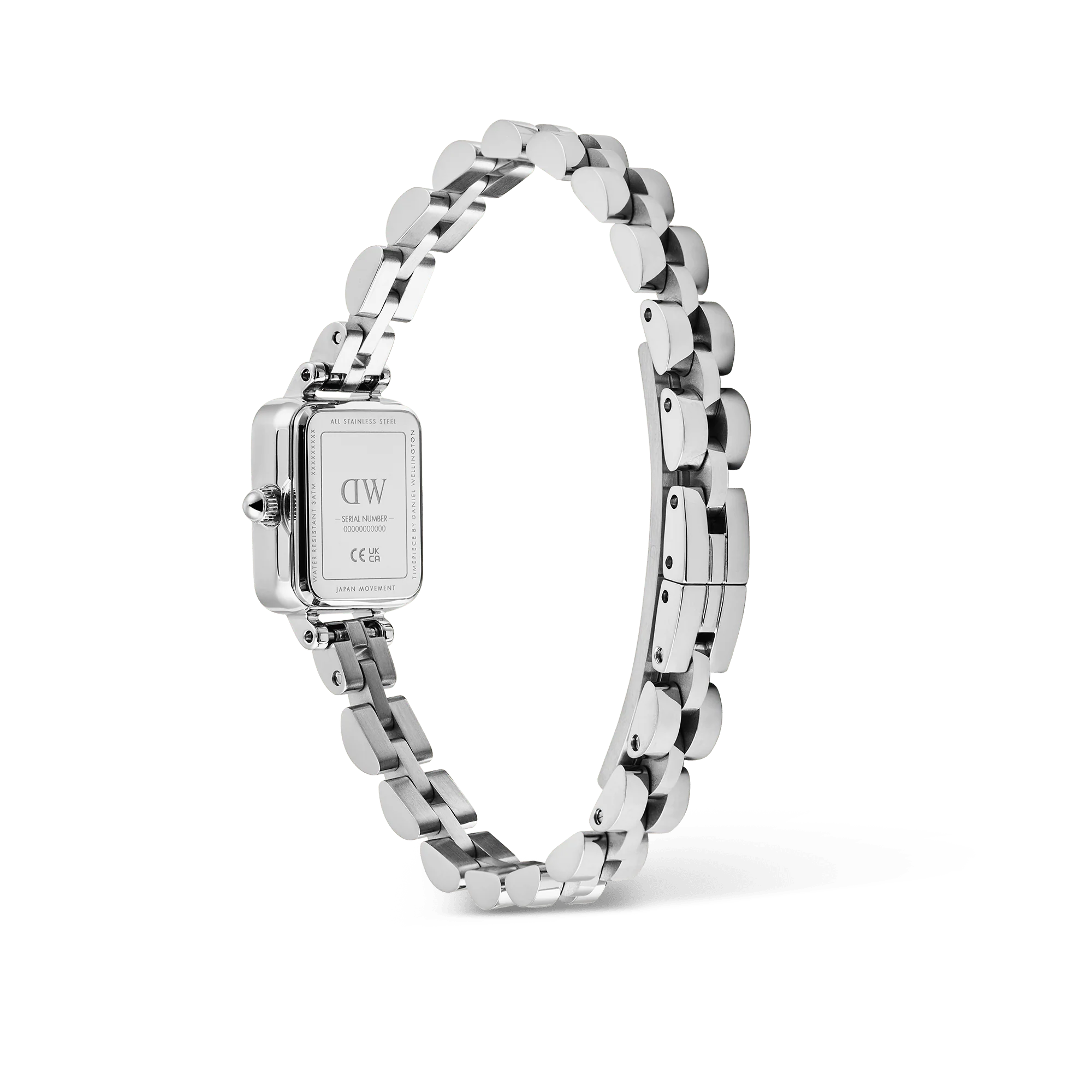 Daniel Wellington Quadro Mini Arch 3-link Arctic Sunray Silver - Image 5