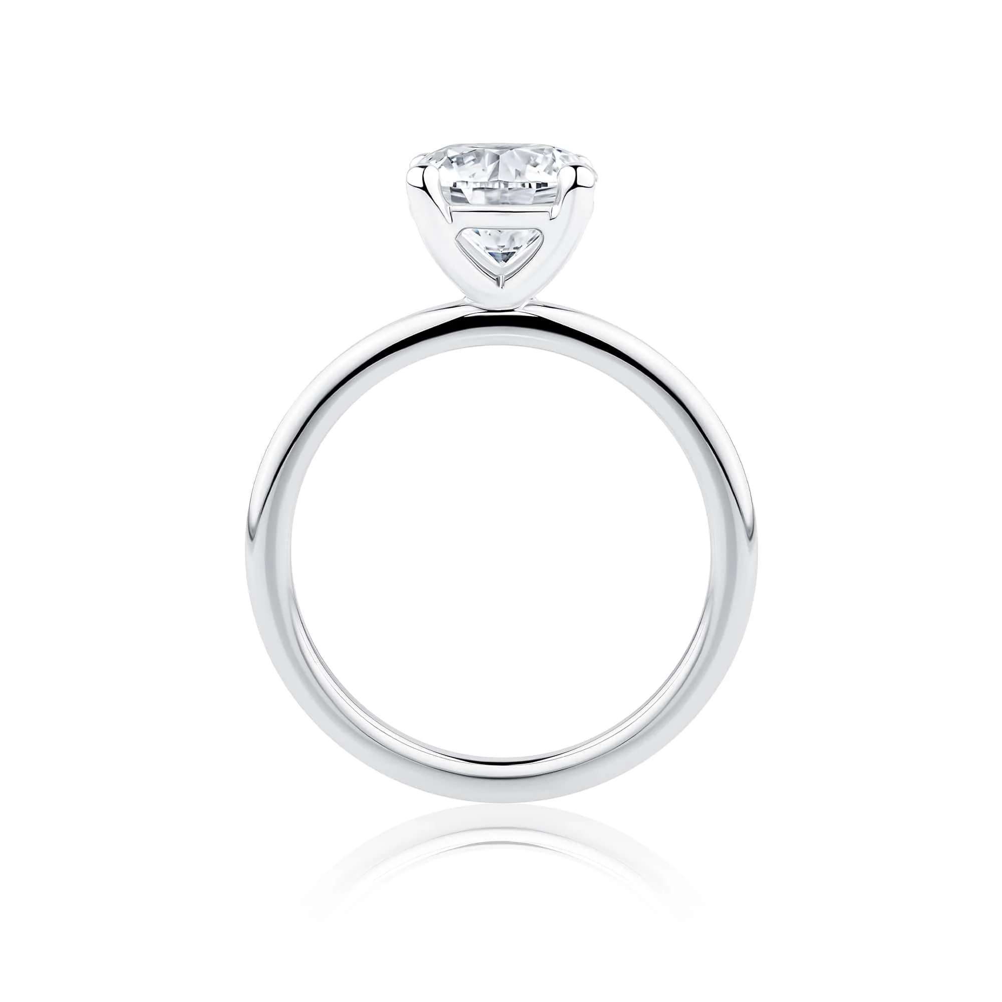 Everlasting 2.00ct TW Round Brilliant Lab-Grown Diamond Solitaire Engagement Ring in 18ct White Gold - Image 2