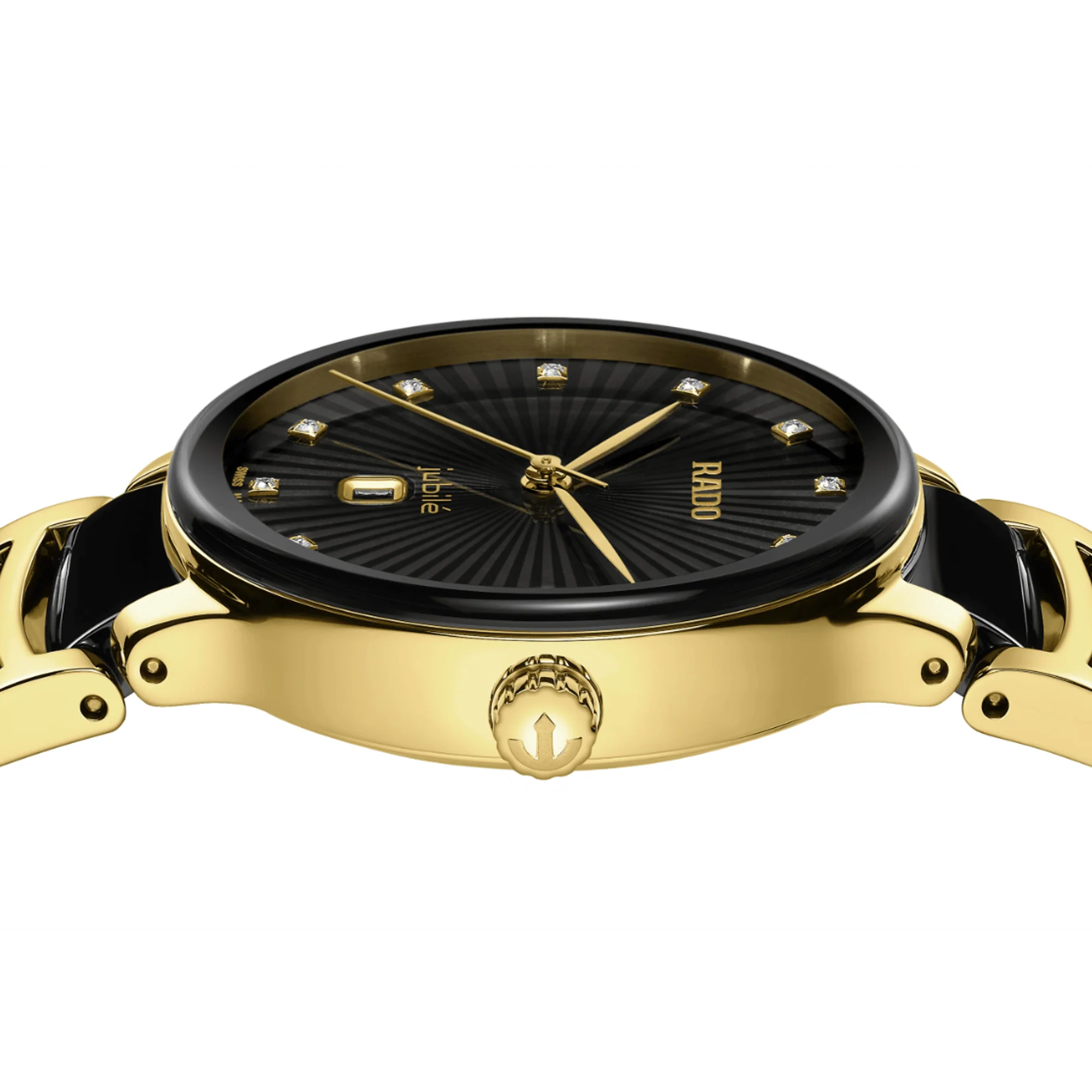 Rado Centrix Diamond Quartz Women's 30.50mm Watch R30 025 742 - Image 3