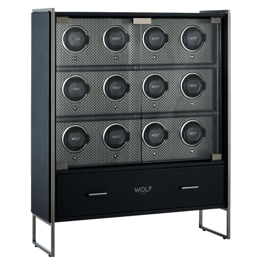 WOLF Axis 12 Piece Watch Winder Cabinet 488603 - Image 2
