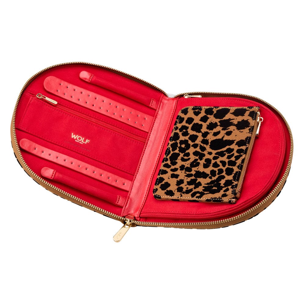 WOLF Savanna Leopard Print Jewellery Portfolio - Image 2