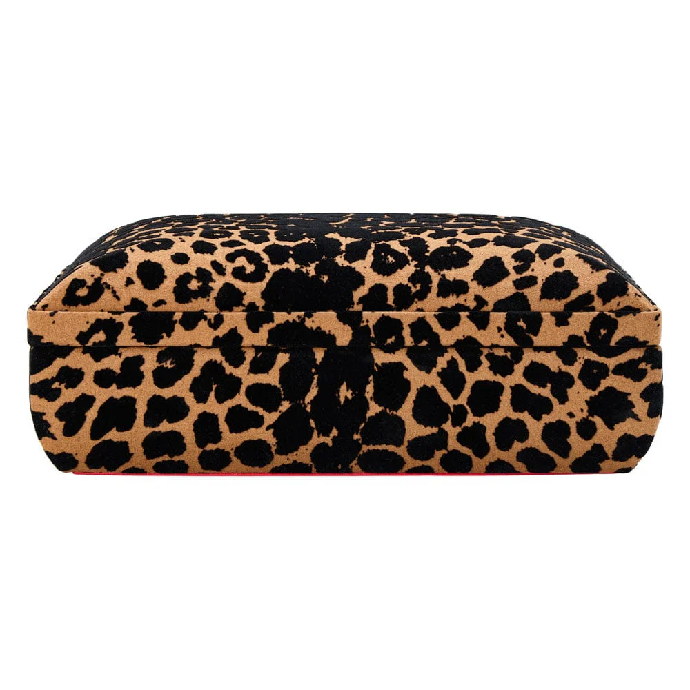 WOLF Savanna Leopard Print Medium Jewellery Box - Image 2
